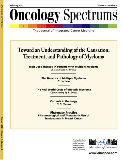 Oncology Spectrums Volume 2 No. 2